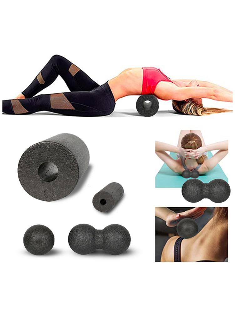 Yoga skumrulle sæt hul til dyb vævsmassage øvelse nakke ryg ben arm fødder muskler restitution muskel fitness afslapning: Default Title