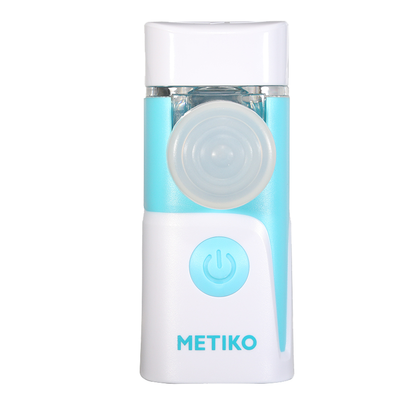 Mini Nebulizador de malla con música para niños y adultos, inhalador portátil con recarga USB, Nebulizador de mano para asma