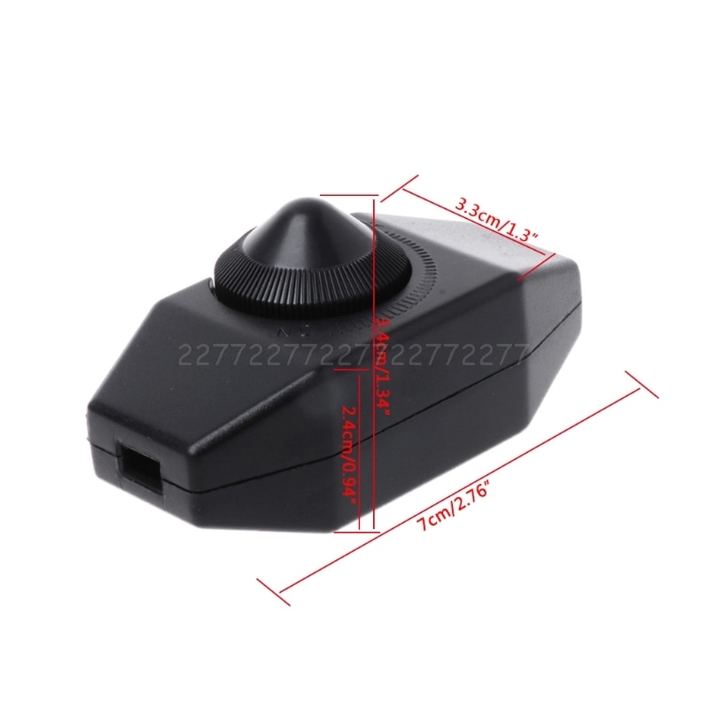 Interruptor regulador de intensidad para mesa/escritorio, accesorios de botón regulable, My24 19,