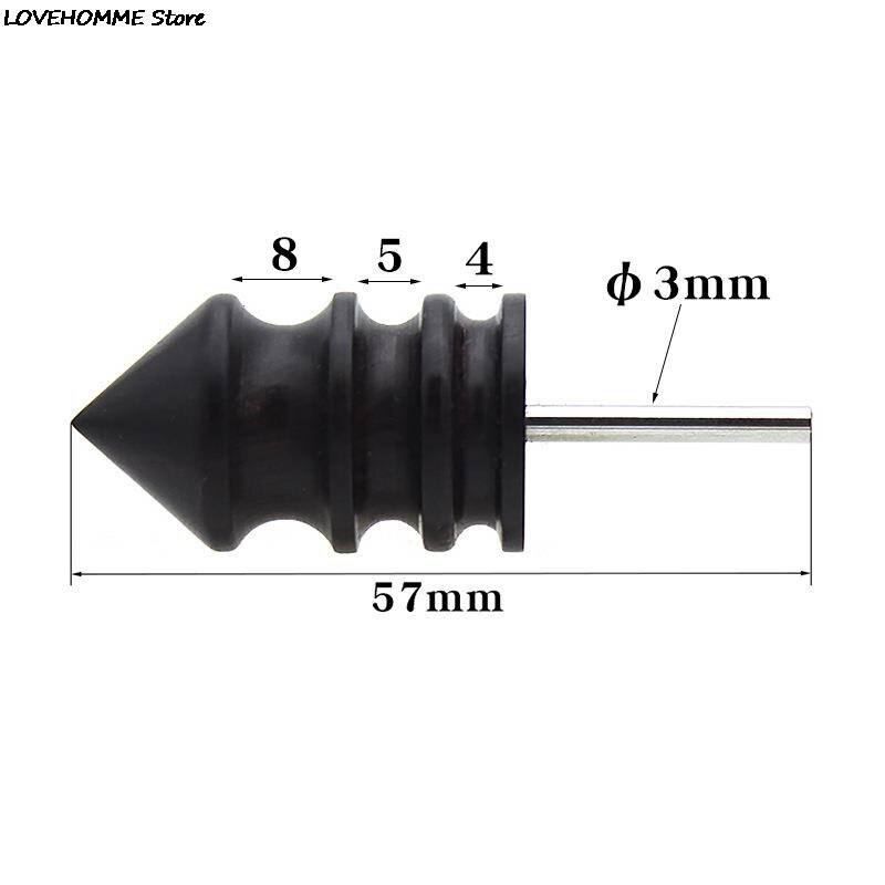 Ronde Leathercraft Snijgereedschap, Lederen krimpgereedschap met Houten Handvat, Lederen Rand Creasing Trimmer Apparaat voor Leer Handgemaakt, Leer Maken S
