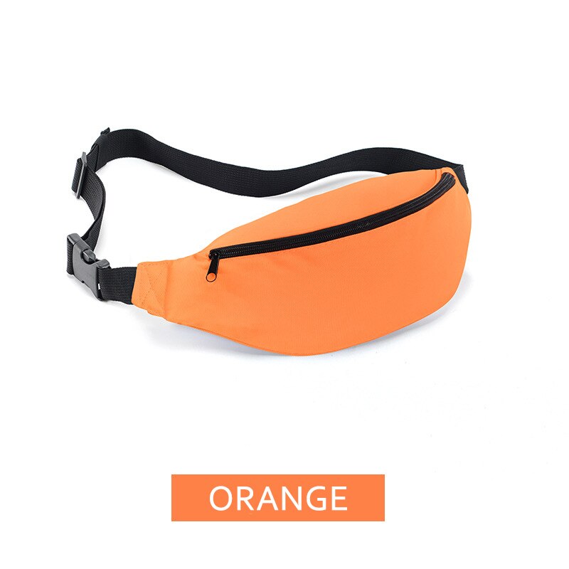 Paquet de mouvement sacoche mâle extérieur poche femme courir paquets cyclisme sac de taille: Orange