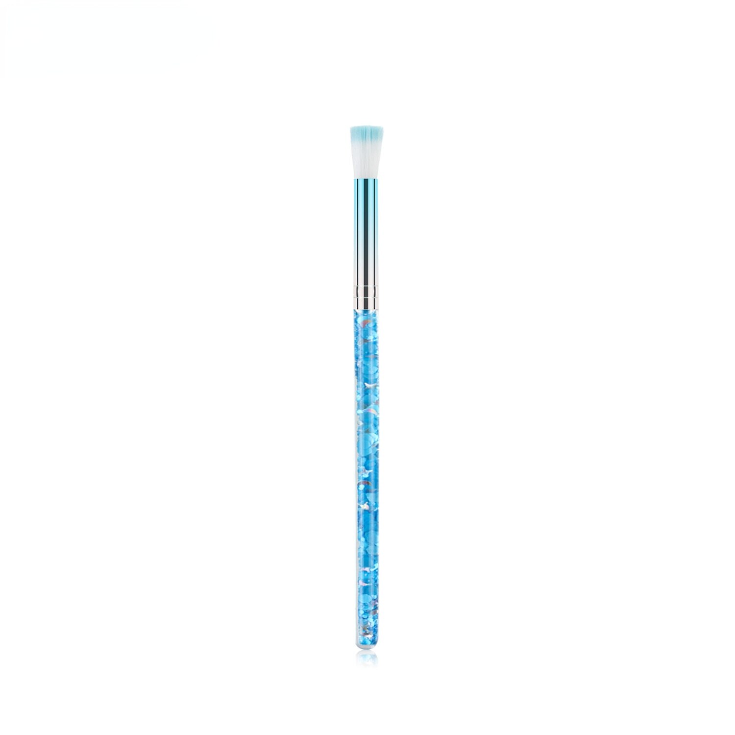 Kleurrijke Make-Up Kwasten Beauty Borstel Base Foundation Oogschaduw Blush Flow Pailletten Quicksand Makeup Tools: Blue-B