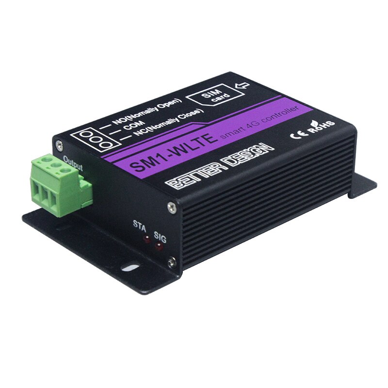Relais 1 canal 4G SMS GSM APP, contrôleur sans fil, commutateur récepteur GSM, ouvre-porte, opérateur