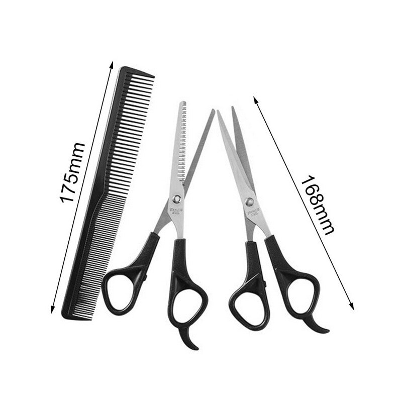 Tijeras para cortar el pelo peine, peluquería, Barbero, conjunto de adelgazamiento, corte de pelo, tijeras, cortador de pelo, peine