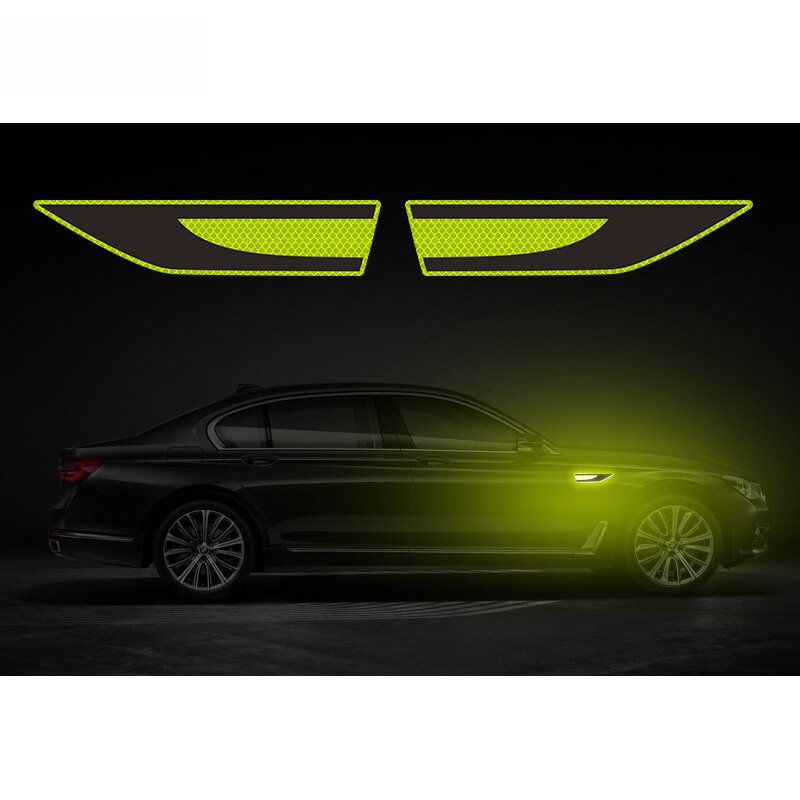 For car motorcycle reflective tape reflector reflective tape reflective warning signs at night Waist line blade reflective tape