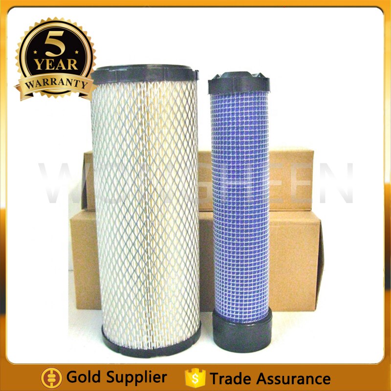 Filtro de ar para bobcat, limpador para modelos p82 1575 p82 2858 6672467 6672468