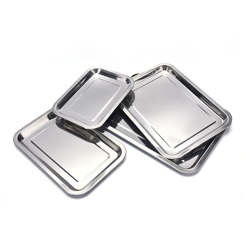 Stainless Steel Grill Plate Dish Drying Tray Dish Washer Kitchen Tableware