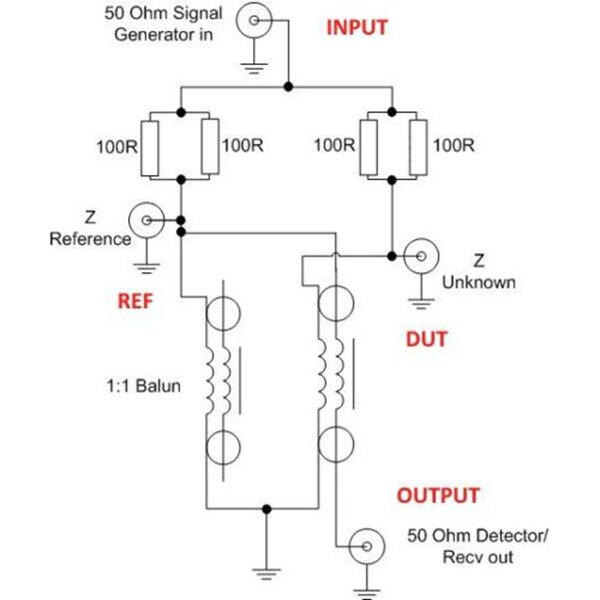 Rf Bridge 0.5-3000 Mhz,Vna Return Loss Vswr Swr Reflection Bridge Antenna