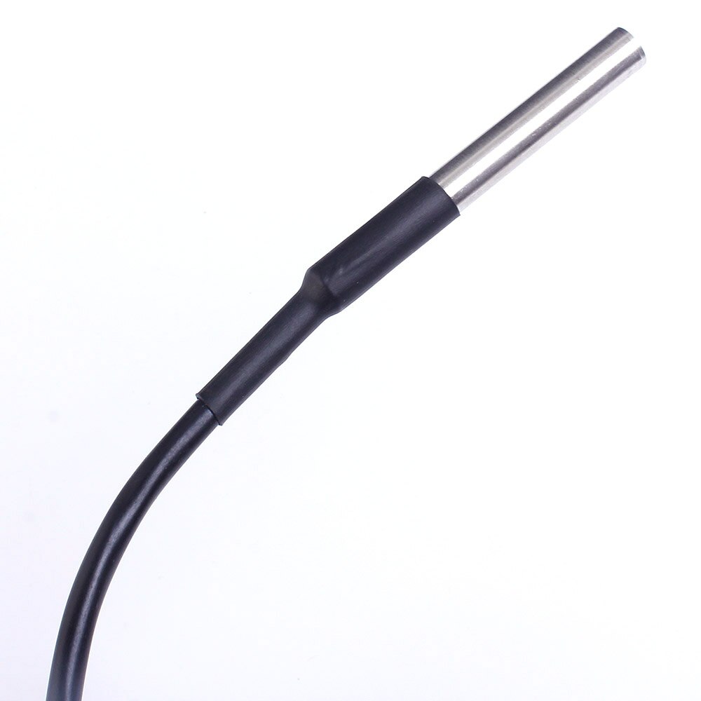 0.36 Inch Red Blue Digital DS18B20 Thermometer Waterproof LED Display Temperature Sensor Meter Tester DC4-28V -55~125 Celsius