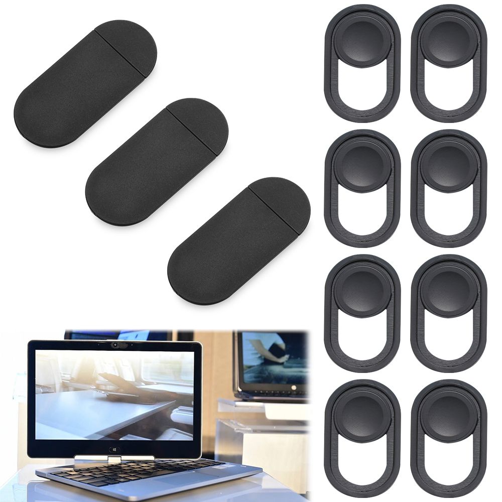 3Pcs/pack Webcam Cover Slider Shutter Universal Privacy Security Camera Sticker for Laptop Phone Tablet Computer iPad Accessory