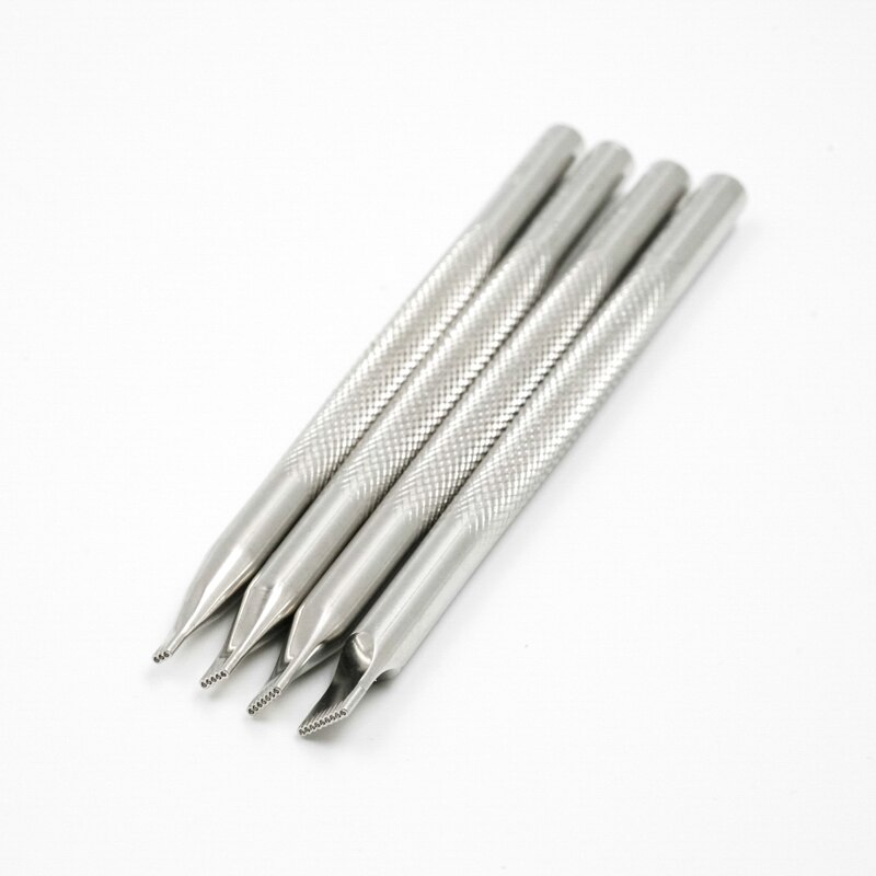 SOZO PZ1 Leather Carving tool Bar Grounders Small Size 3/5/7/9 Hole Craft Embossing Stamps Saddle Making 304 Stainless Steel