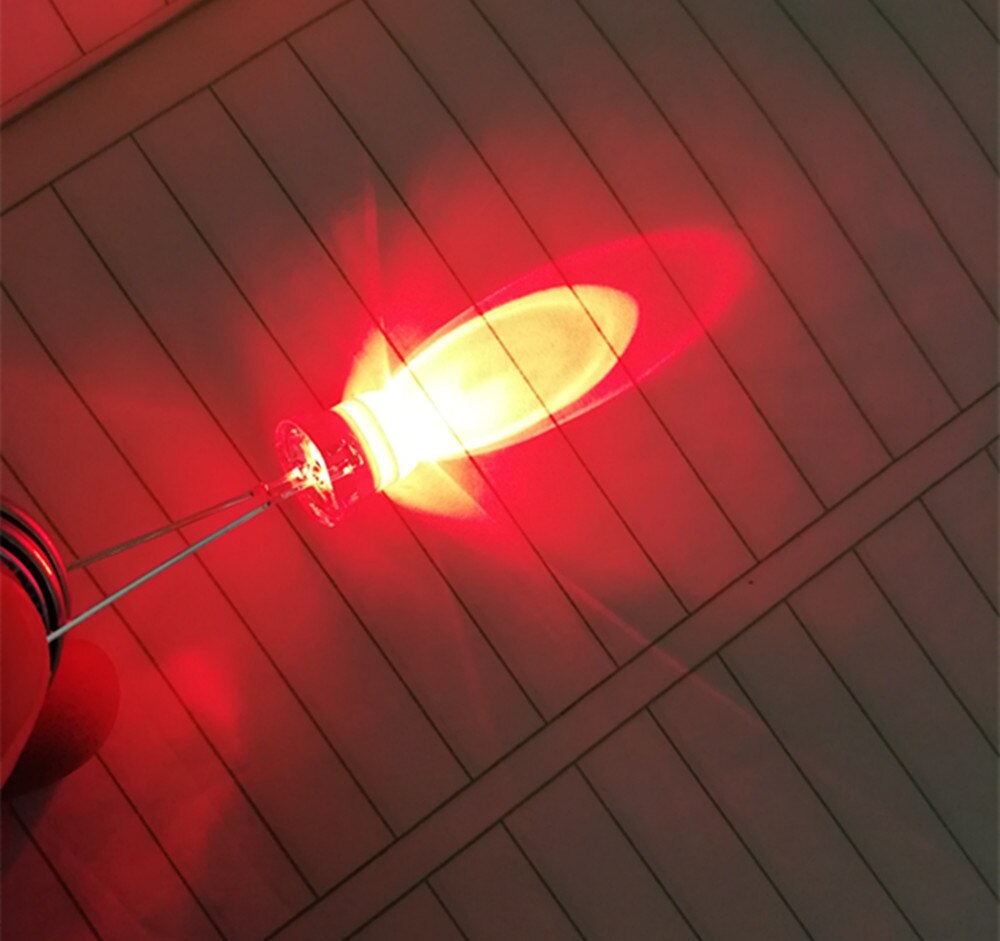 Lot De 150 LEDs Rouges 3mm – 3500mcd, 2.1V, 630nm – Pour Montage Traversant – Neuf