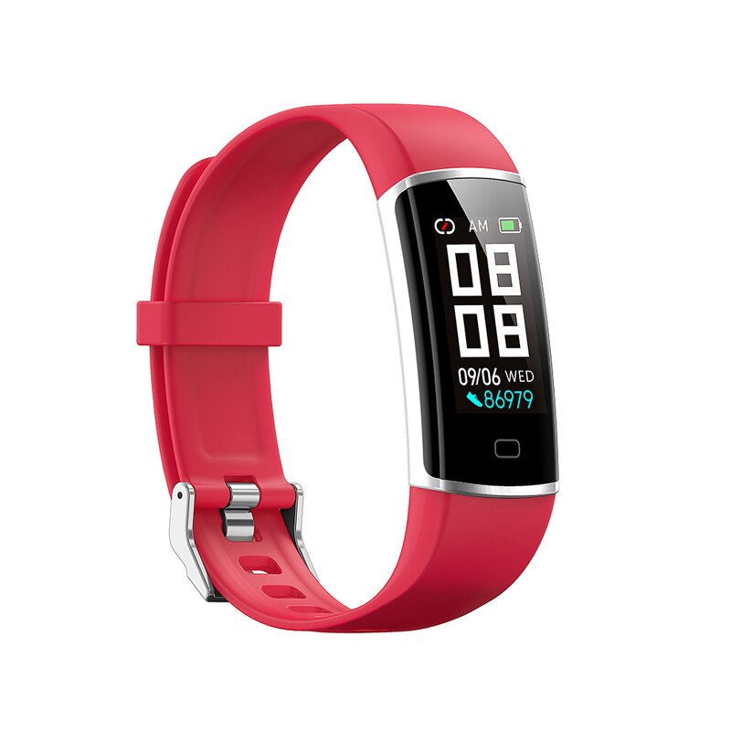 Smart armbånd smart armbånd blodtryksmåling smart band fitness tracker pulsmåler bluetooth påmindelse: Opgradere rd