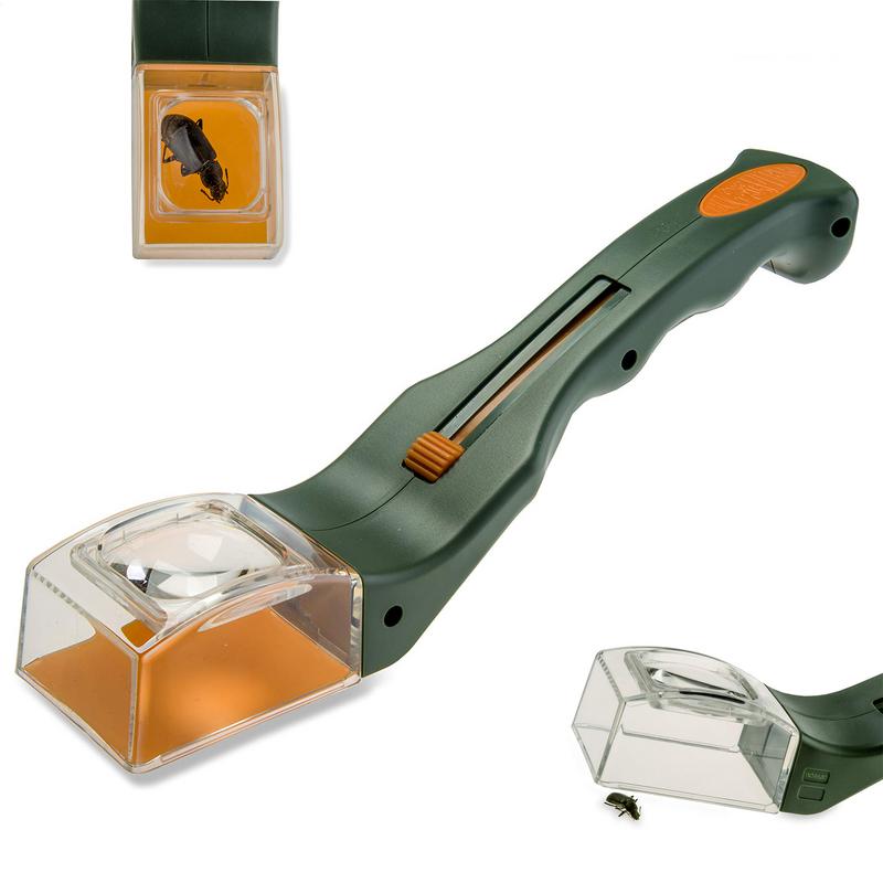 Bærbar fluefanger insektfanger håndholdt fluefanger edderkoppfanger insektfangerverktøy insektfelle læringsverktøy for barn