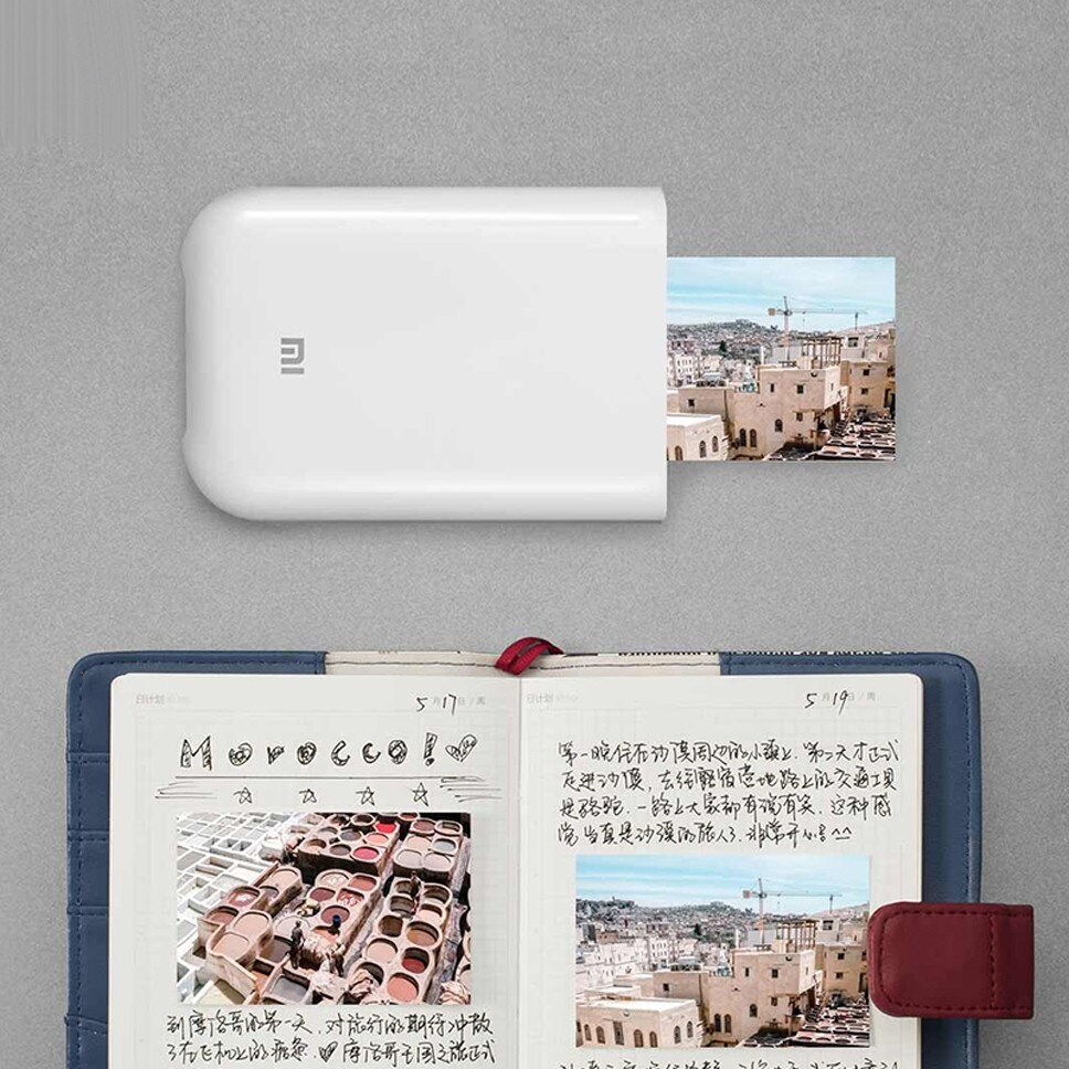 Xiaomi Zink 3-inch Mini Pocket Photo Printer 50 Sheets Photo Printer Paper DIY Share picture
