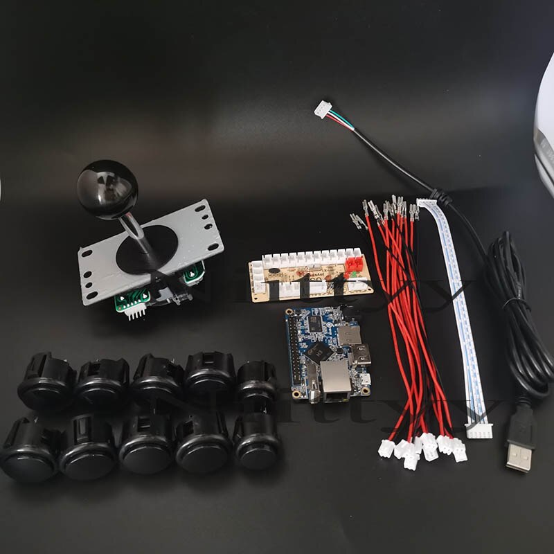 Orange Pi H3 DIY Kit Zero Delay Arcade DIY Kit Encoder To PC PS3 Sanwa Joystick Arcade Push Button game console