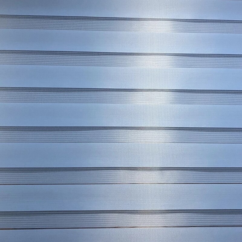 50Cm Dag En Nacht Zebra Rolgordijn Dubbele Doorschijnende Blackout Vision Gordijnen Voor Raam En Deur Met Installeren Accessoires: Blue