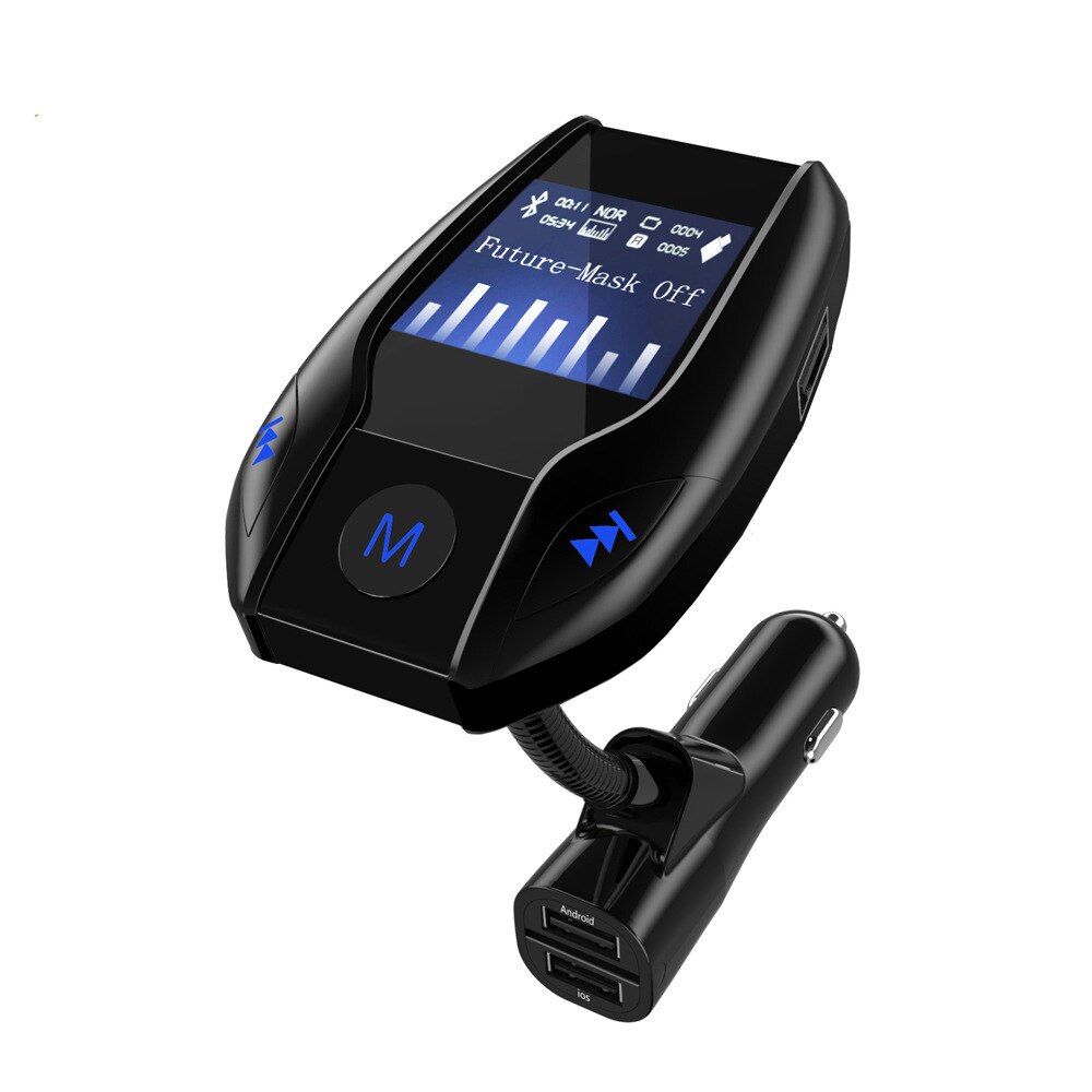 Car Mp3 Player Radio Audio Transmitter Fm Modulator Bluetooth Car Kit Stereo Receiver Transmiter Transmisor Fm USB Fast Charging: Default Title