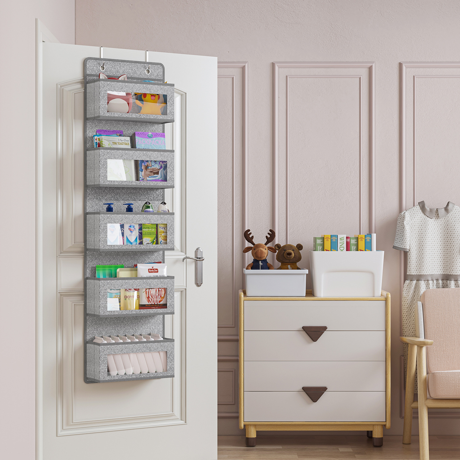 Vlies Tür hängen Tasche hängen Kleider schrank Tasche Schlafsaal nach Hause Zauberstab Aufbewahrung tasche Organizer Schlafzimmer Schrank Veranstalter