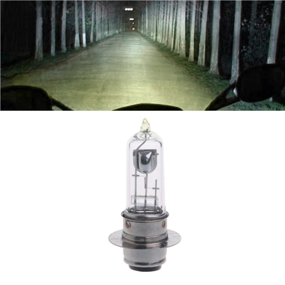 P15D-25-1 Dc 12V 35W Wit Halogeen Koplamp Lamp Lamp Voor Motorfiets Elektrische Voertuig