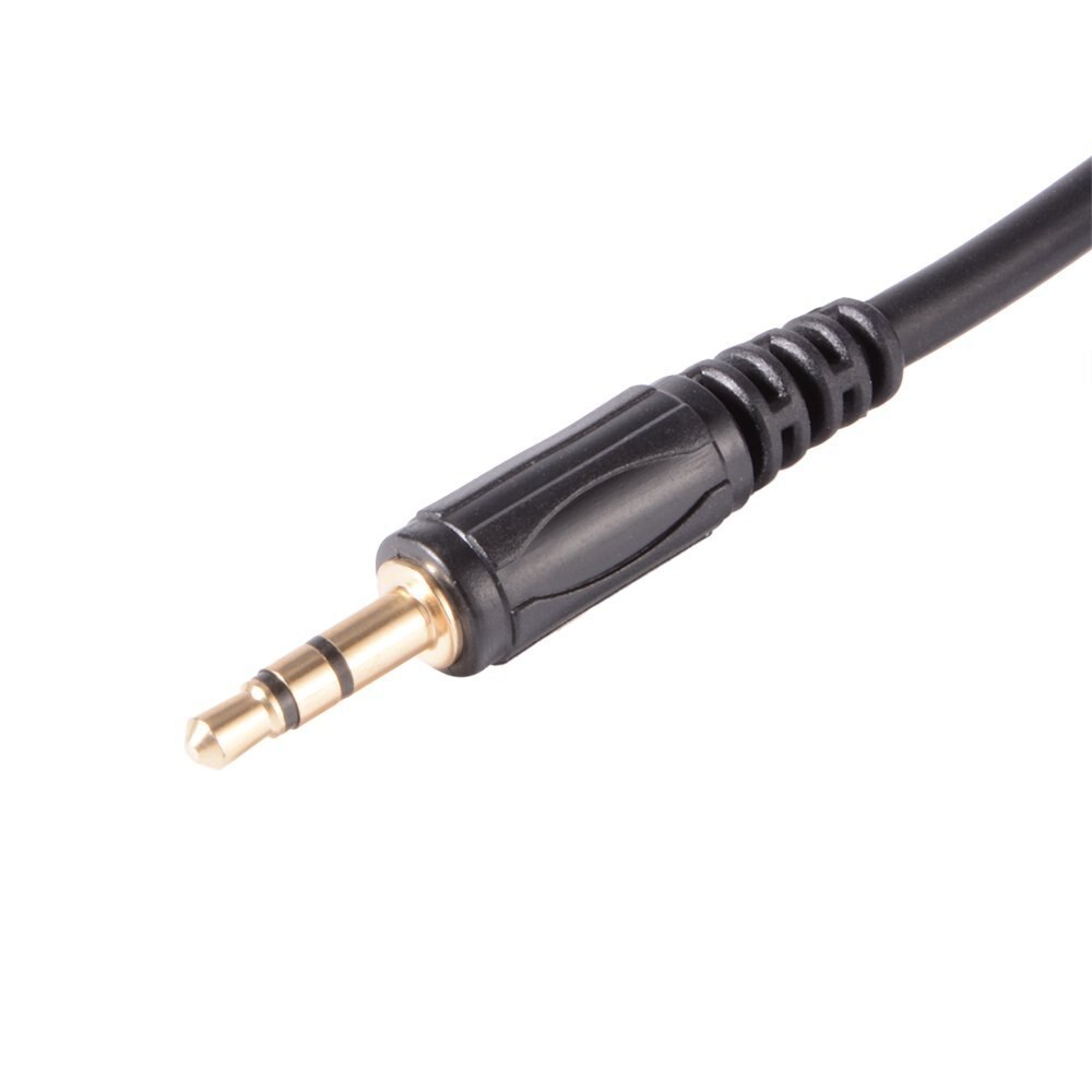 Biurlink 3.5mm Male Audio Jack 3Pin Aux Audio Input Cable Adapter for Honda GL1800 Goldwing Motocycle