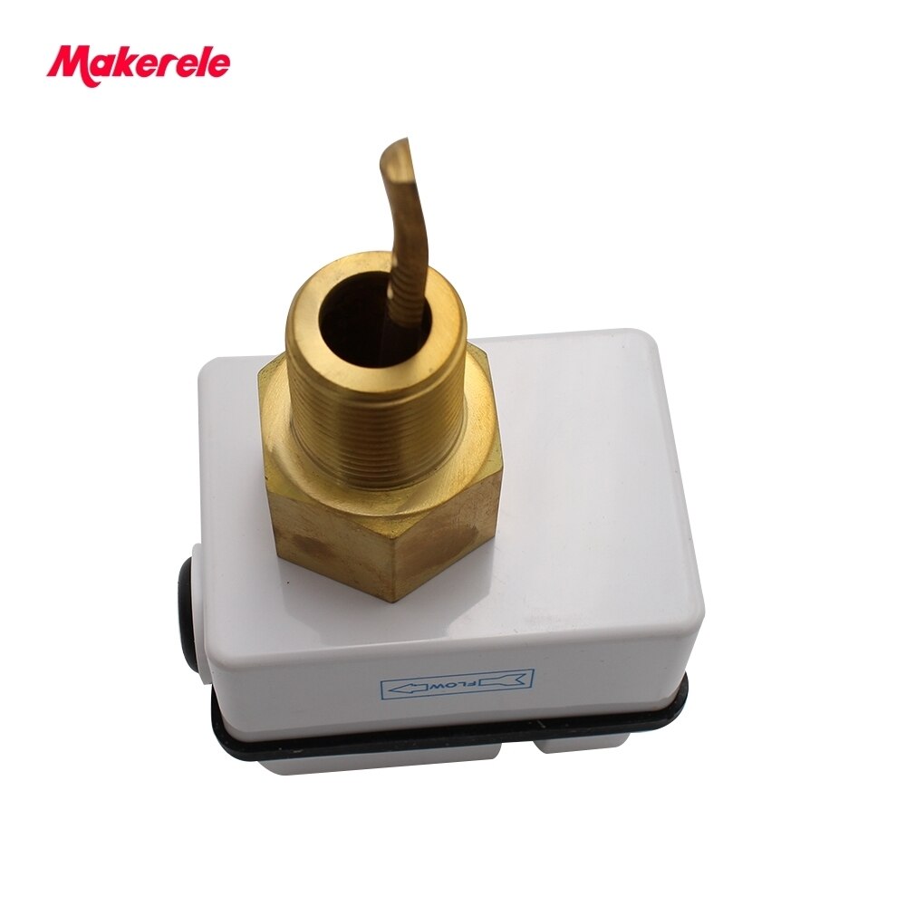 Brass Paddle Flow Switches For Gas And Liquid Paddle Flow Sensor Air Conditioner Parts AC 250V 15A Liquid Flow Switch MK-FS01