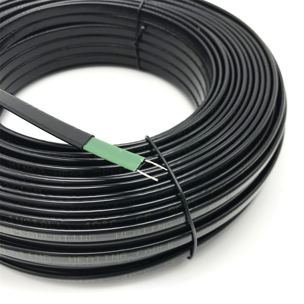 220V 20W/m Self--regulating Heat Trace Cable for Solar Water Heater Pipeline Freeze Protection 8mm