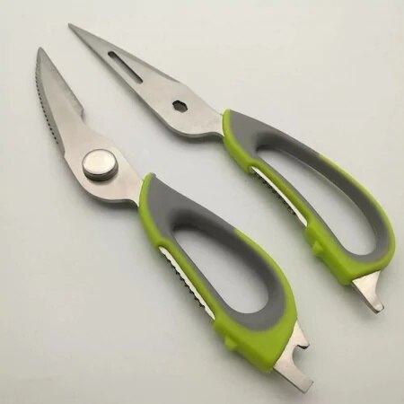Super Multifunction Cutter Stainless Steel Magnet Kitchen Scissors