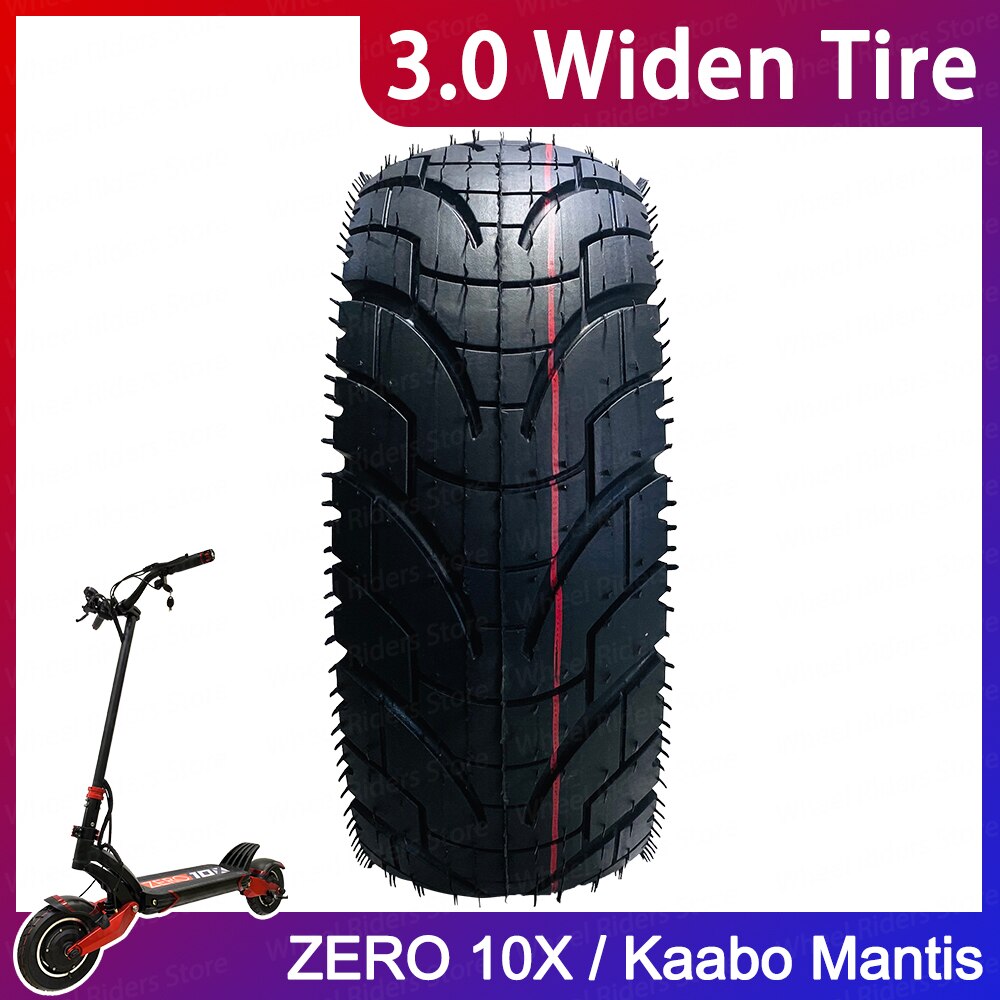 10 pulgadas 10X3.0 80/65-6 neumático de carretera scooter Eléctrico espesar ampliar neumático inflable zero 10x kaabo mantis neumático parte