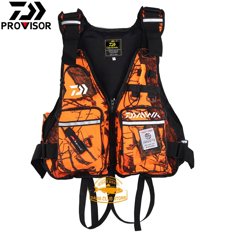 leben jacke angeln anzug erwachsene tragbare große auftrieb faltbare professionelle multifunktionale DAWA leben jacke: 03