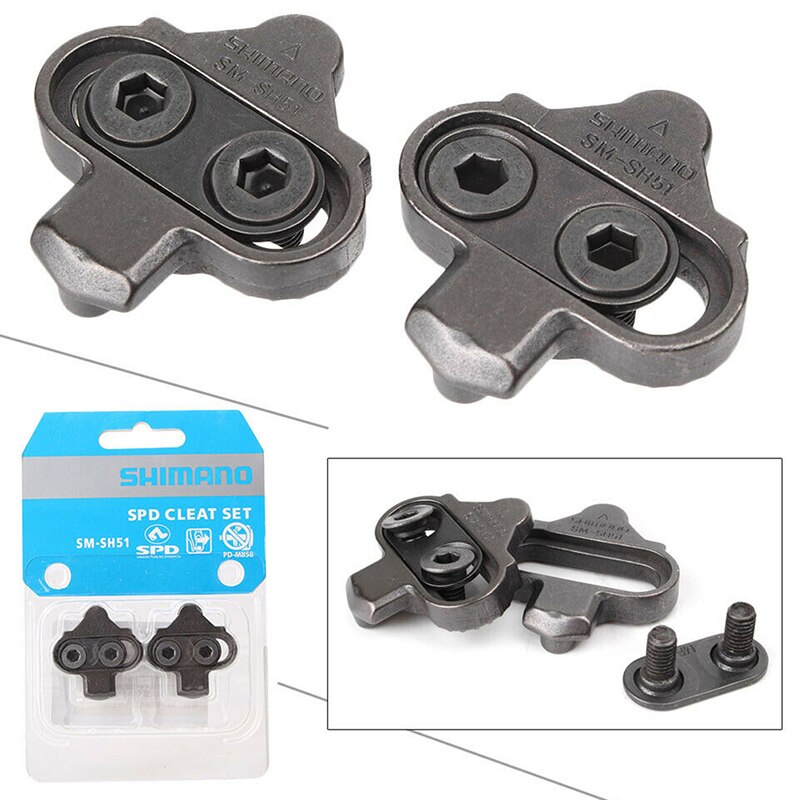 Shimano SM-SH51 SPD Single Release Mountain Bike for PD-M959 M647 M646 M545 M424 Bike Pedals Cleats Bike Accessories