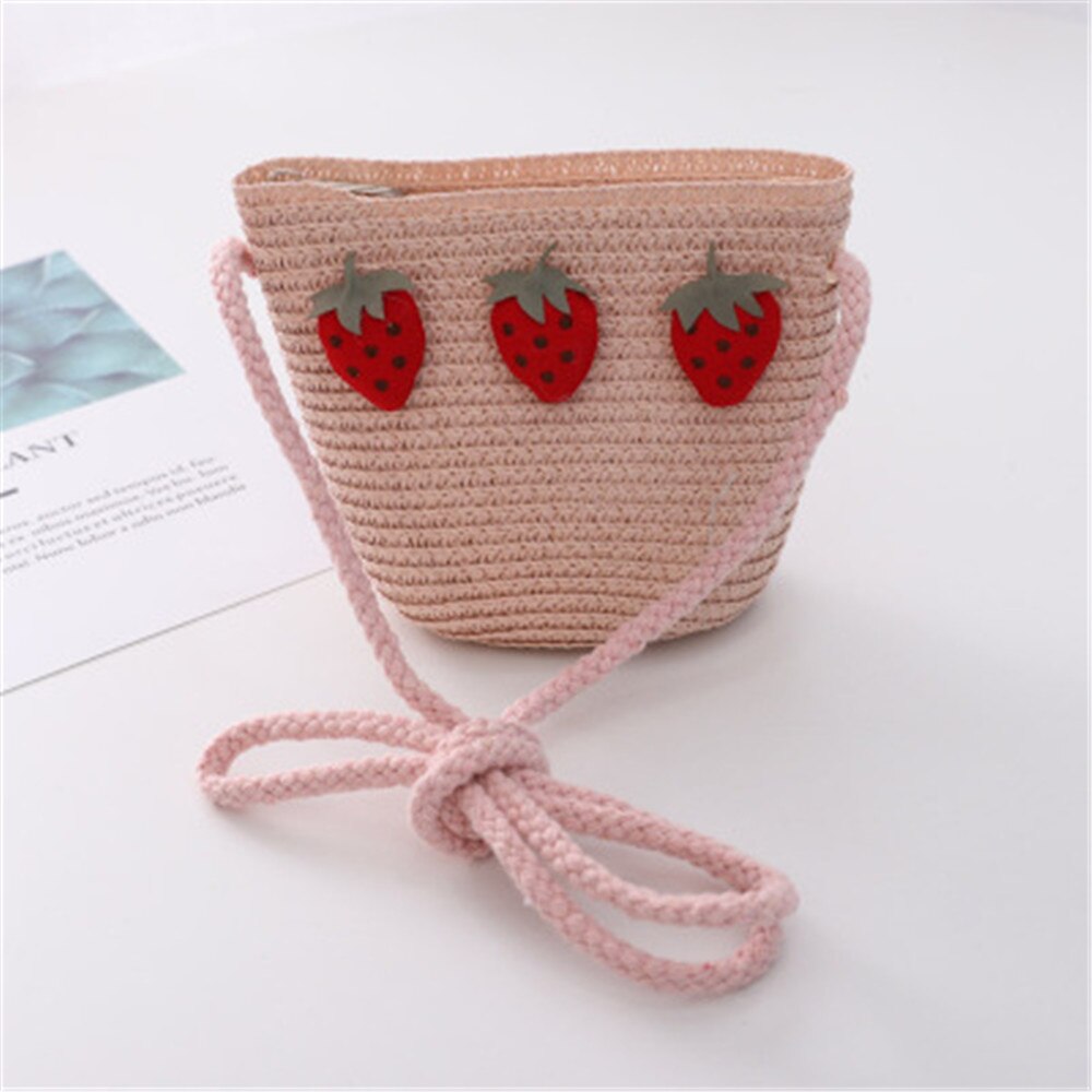 Chapeau de paille d'été pour enfants, mignon, fraise, pour la plage, pour filles de 3-8 ans: 9