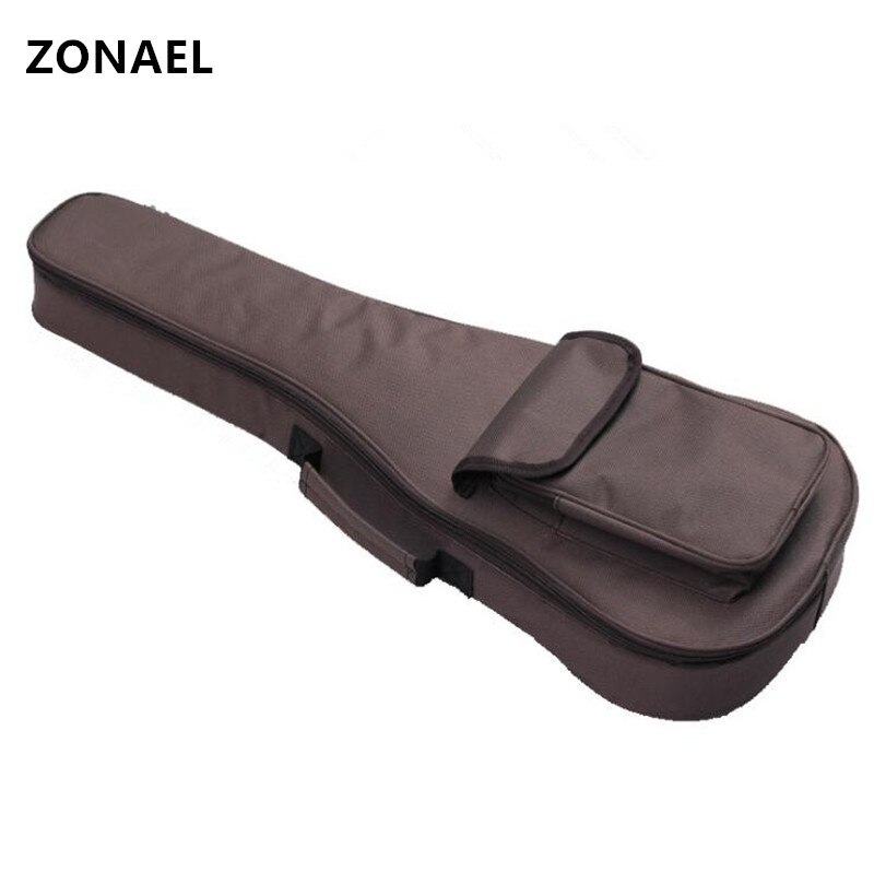 ZONAEL 21 "23" 26 "pouces Double bretelles Soprano ukulélé housse de guitare étanche Gig Bag coque souple Uke Ukelele Guitarra