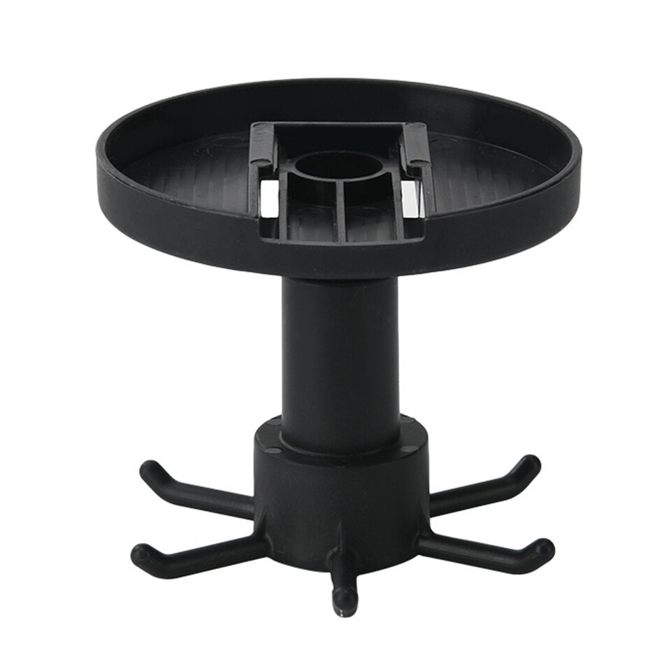 Transhome-ustensiles de cuisine en Silicone, spatule de cuisine, grattoir de cuisine, viande, œufs, pelle à Pizza large, outil de cuisine antiadhésif: utensils rack B