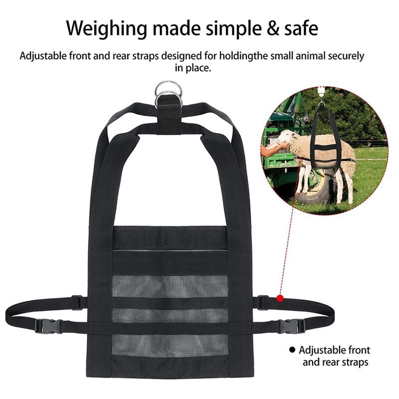 Kalf Sling Voor Wegen Kleine Dieren, Vee Sling, Hangen Schaal, kalf Schaal Opknoping Weegschaal Sling Voor Wegen