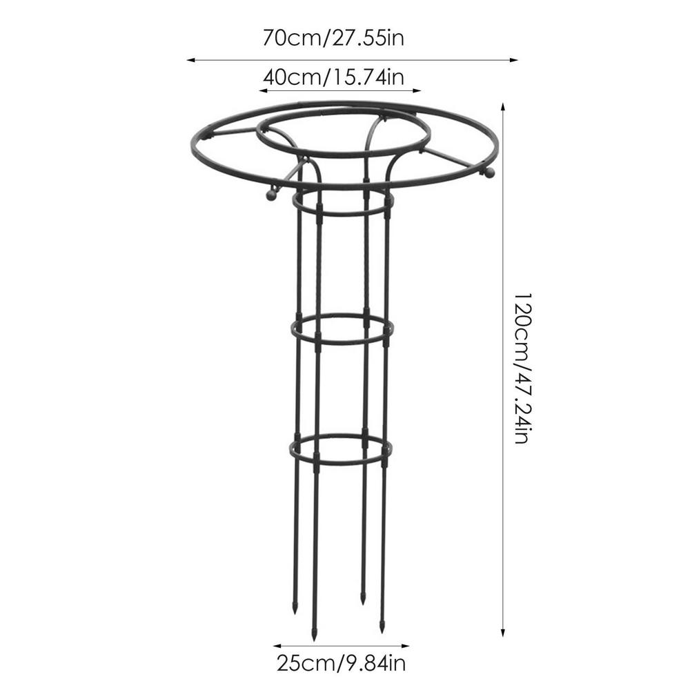 drinnen-Gitter abnehmbare Garten Obelisk Gitter Pflanzen Kletter Halfter für drinnen draussen Garten Garten Garten zubehör: verrotten