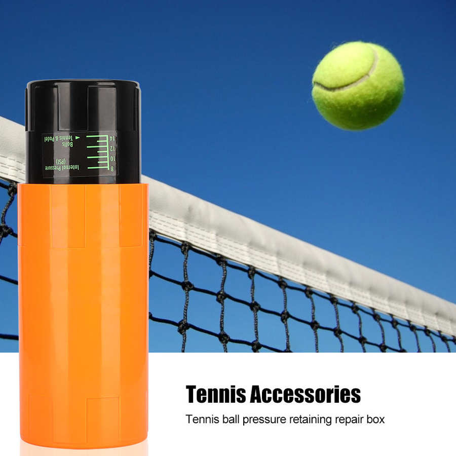 Tennis Ball Container Box Pressure Maintaining Repairing Storage Can Jar Container Storage Box Sports Accessories