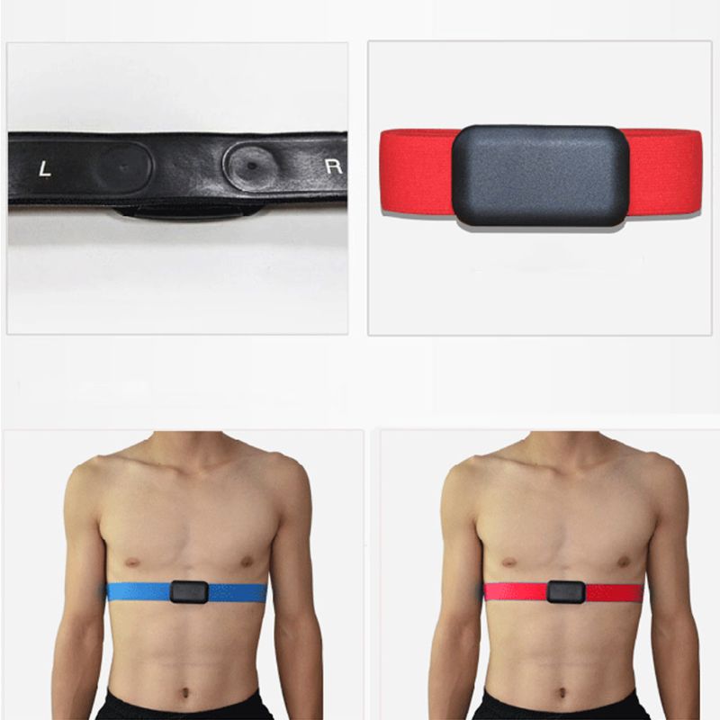 Adjustable Heart Rate Monitor Waterproof Bluetooth Control Soft Chest Strap Part