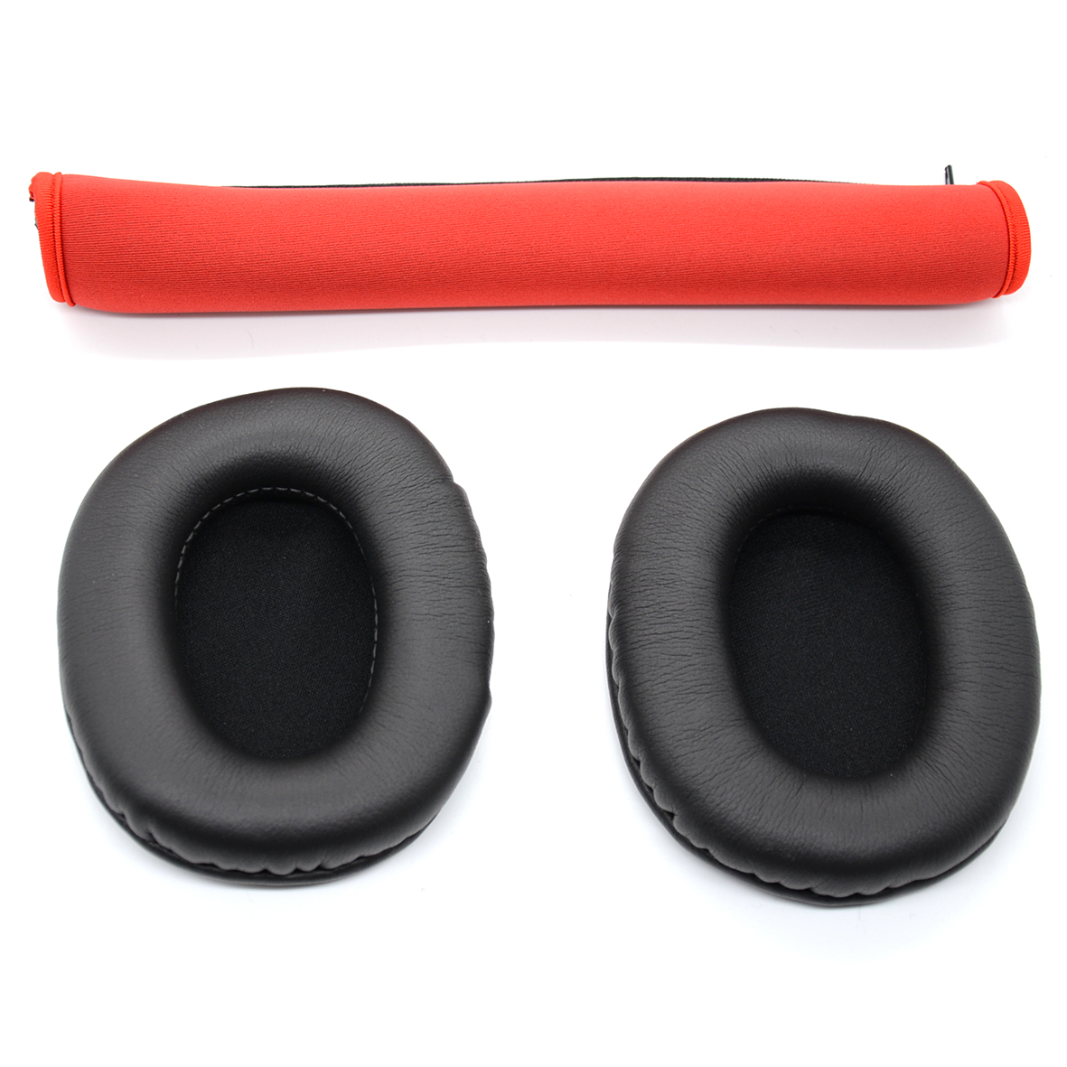 Ersatz Stirnband Ohrpolster Kissen für Audio Technica ATH M70 M50X M50 MSR7 M40X M40 M30X Headset Ohrenschützer Abdeckung ohr pads tassen: type1 red headband