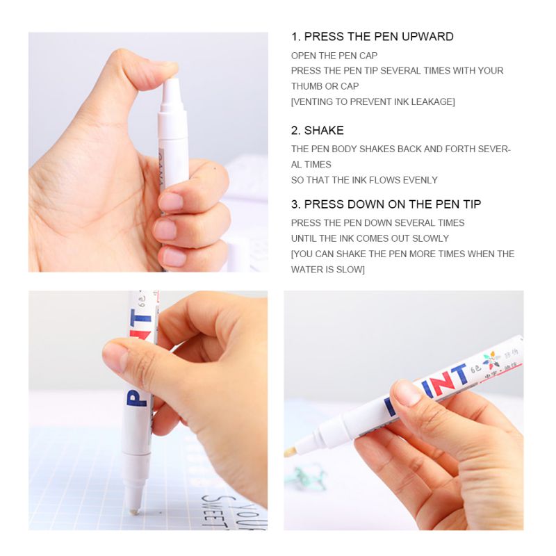Tegel Marker Repair Muur Pen Wit Grout Marker Reukloos Niet Giftig Voor Tegels Vloer En Band Geschikt Auto Schilderen mark Pen
