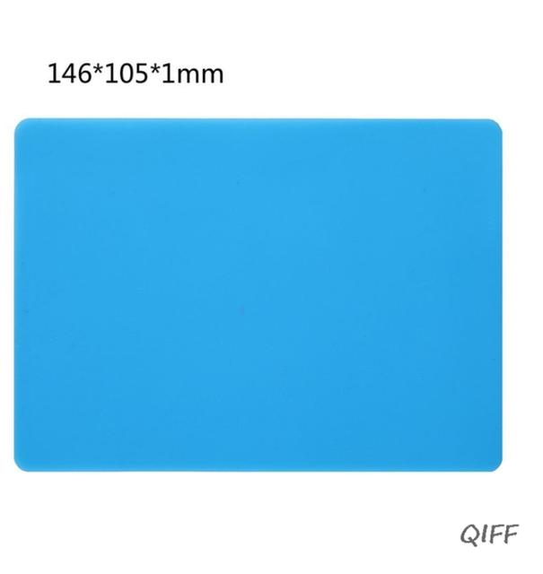 Big Silicone Placemat Silicone Sheet Pad for DIY Handmade UV Epoxy Resin Mold Casting Jewelry Making Multipurpose Table Mat: Blue 1