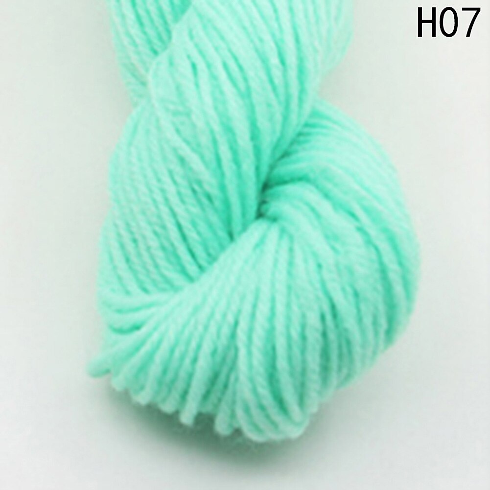 26g mohairgarn hekle billig babyullgarn til strikkegenser 2 mm tynne strikketråder: H07