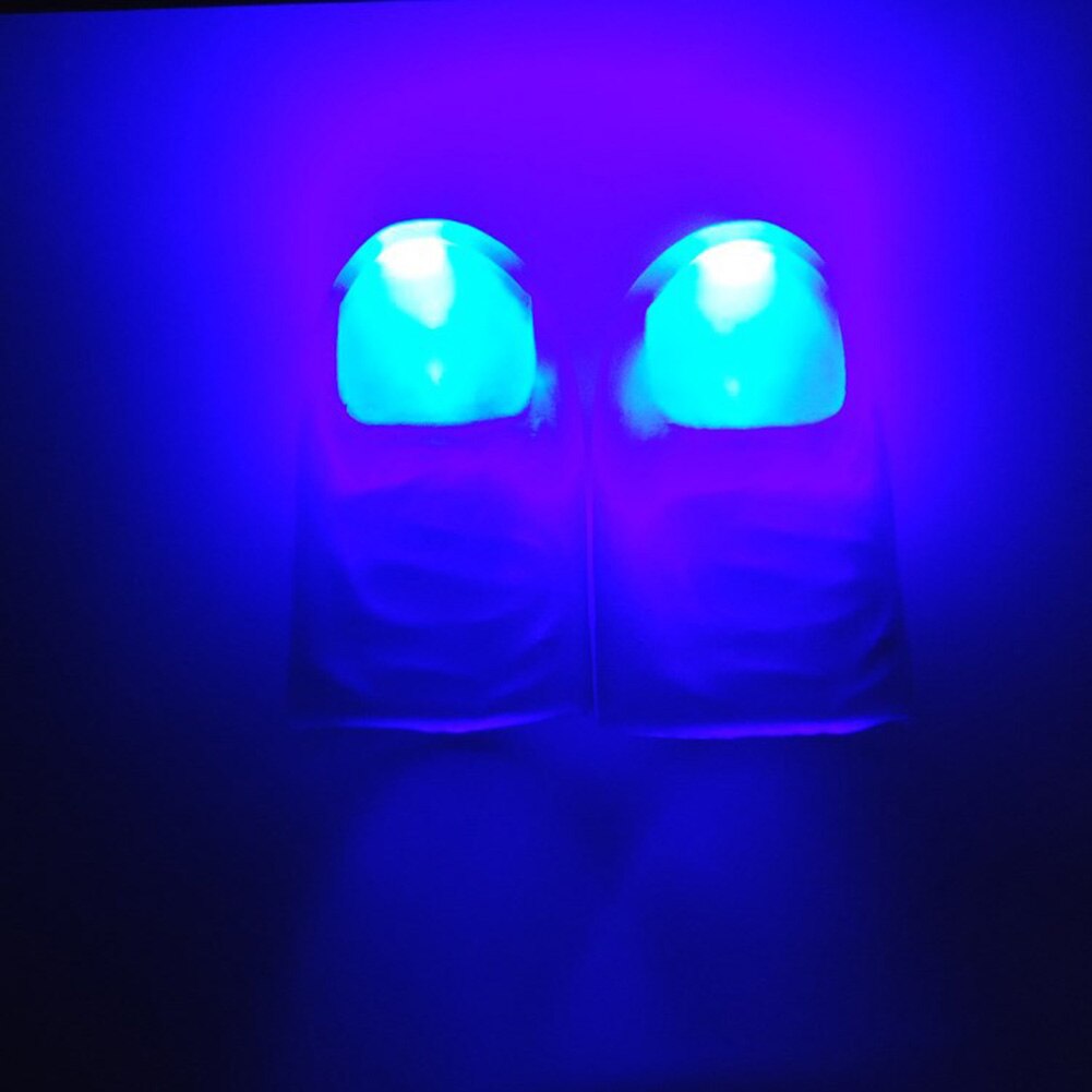Pouce magique LED à piles, 2 pièces, accessoire lumineux, fourniture de fête, conseils magiques, fabricant avec LED magie