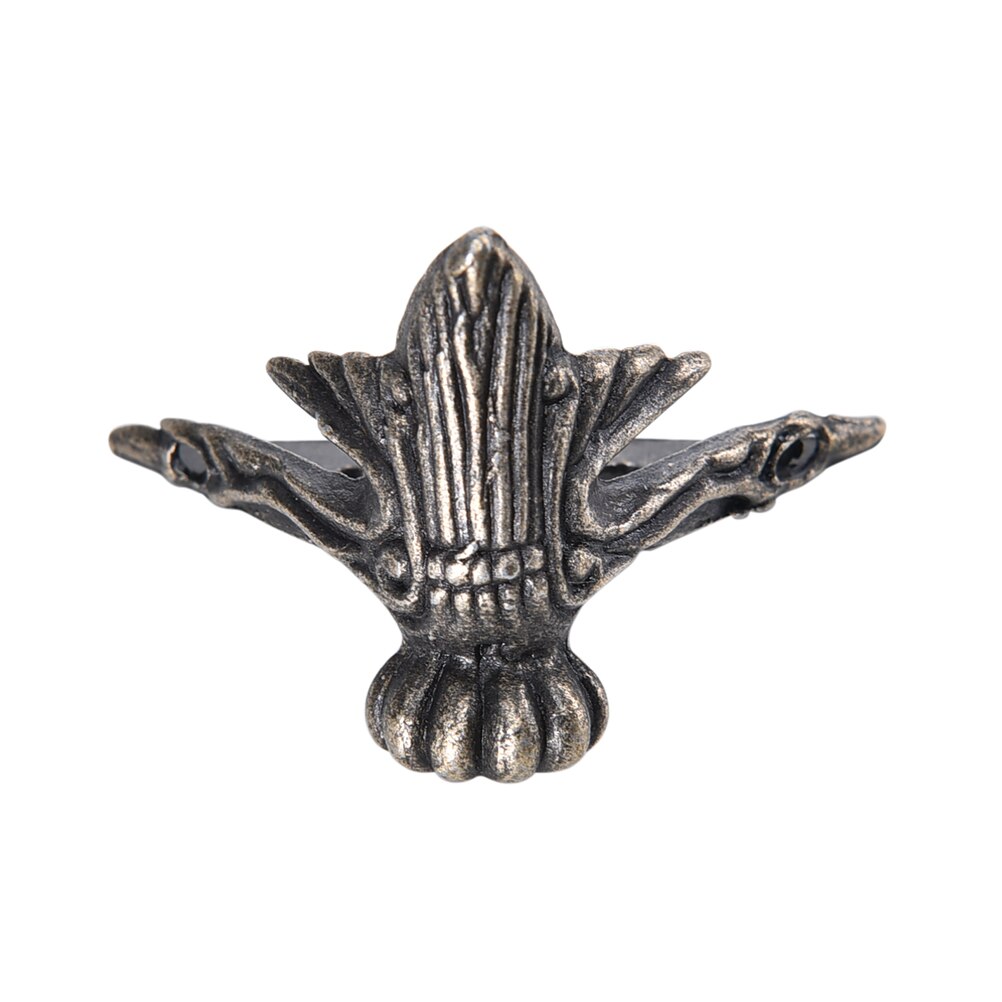 4 Pcs/lot Antique Brass Jewelry Box Wood Case Decorative Feet Leg Corner Protector DIY Craft