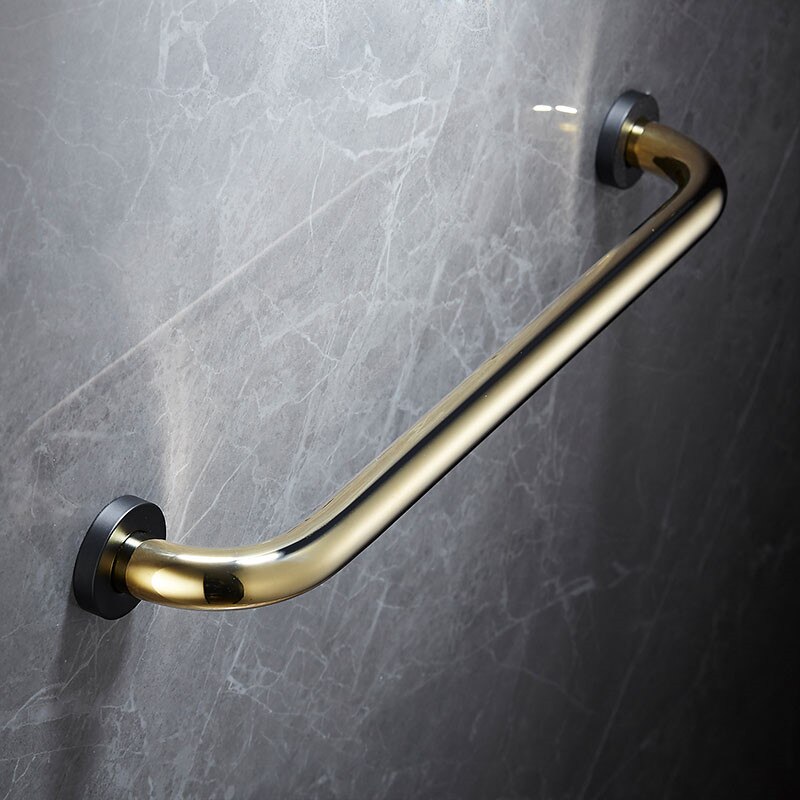 Soild Kupfer Badewanne Armlehne Schlecht Sicherheit Griff Schwarz Gold Schlecht Treppen Barriere Freies Ältere Gleitschutz Armlehne
