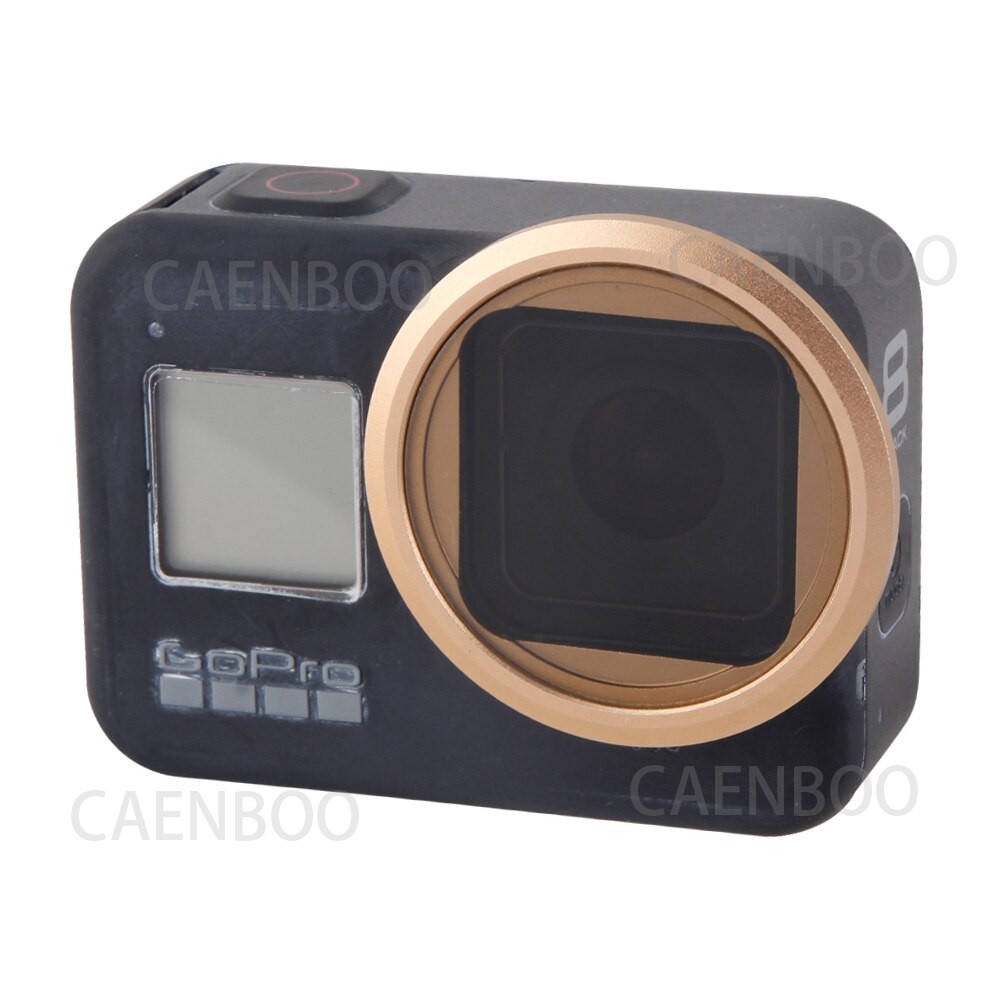 Filtre caméra pour Gopro Hero 8 objectif noir Sport Action Hero8 corps gros plan ND CPL polariseur polaire filtres accessoires de protection