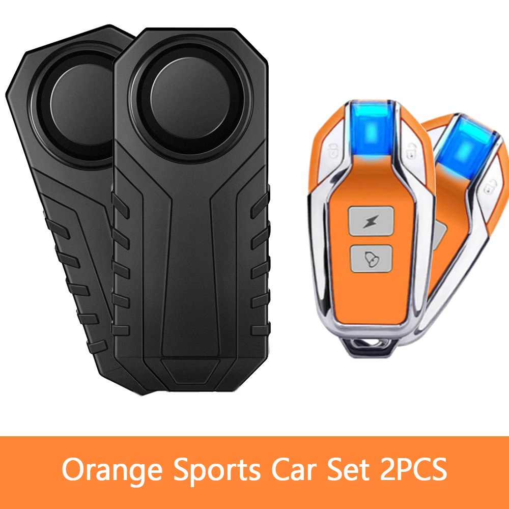 Extractme – alarme de Moto, télécommande sans fil, étanche, 113db, pour vélo, Scooter électrique, Moto, alarme de sécurité antivol