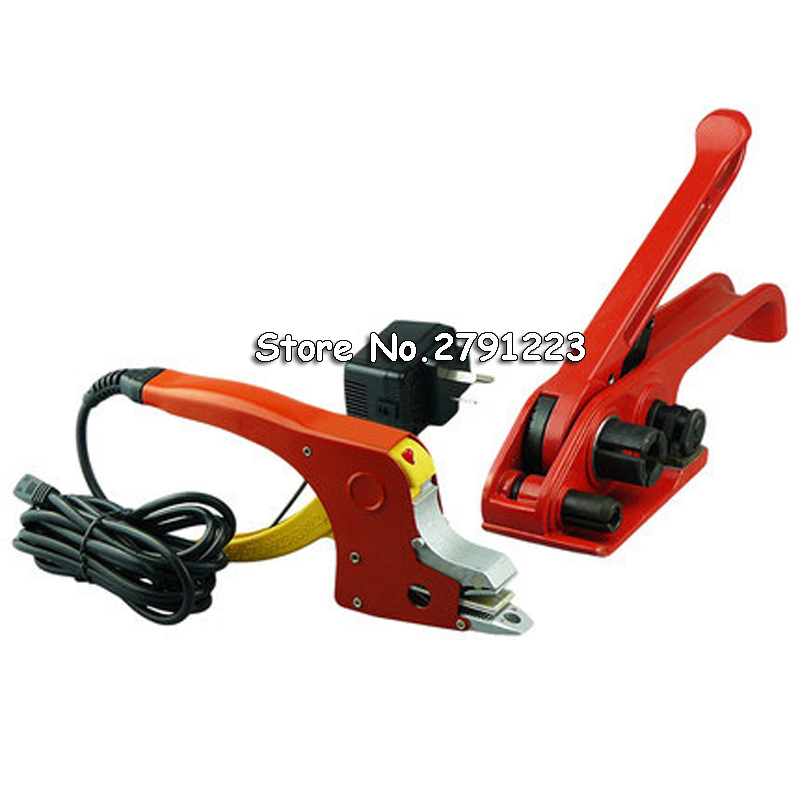 Electric Welding Strapping Heating Tool Manual Seal Strapper Banding Handy Straps Tightener Tensioner Machine 220V