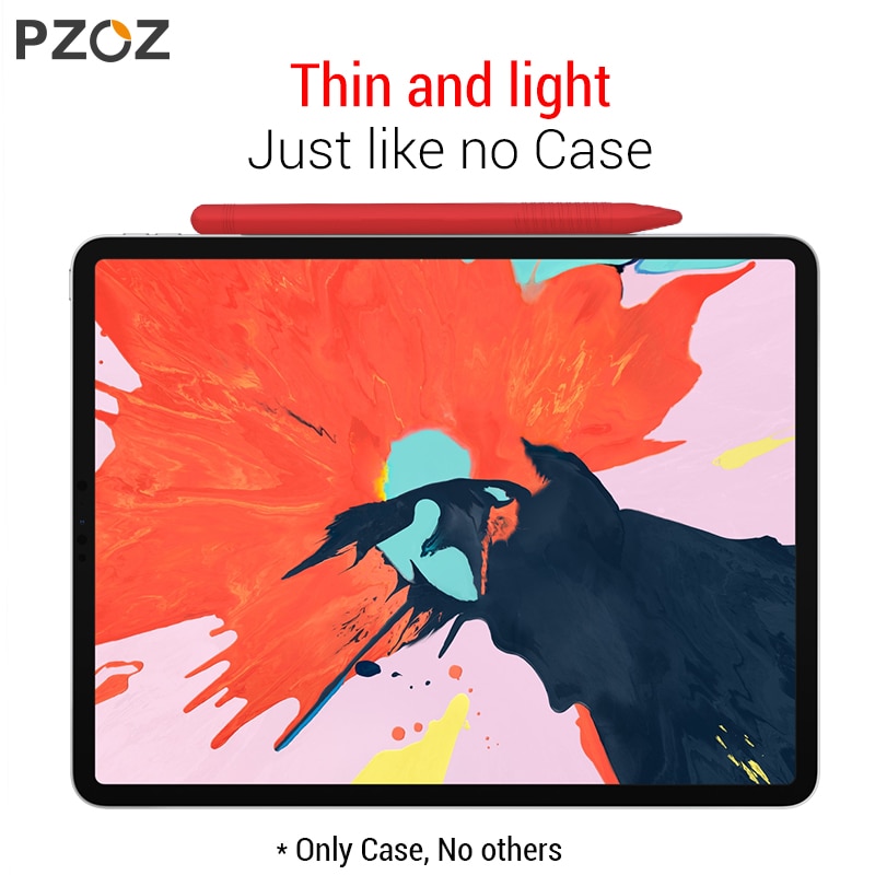 PZOZ For Apple Pencil 2 Case iPad Pro Pencil case Tablet Touch Stylus Pen Protective Cover Pouch Portable soft Silicon Case