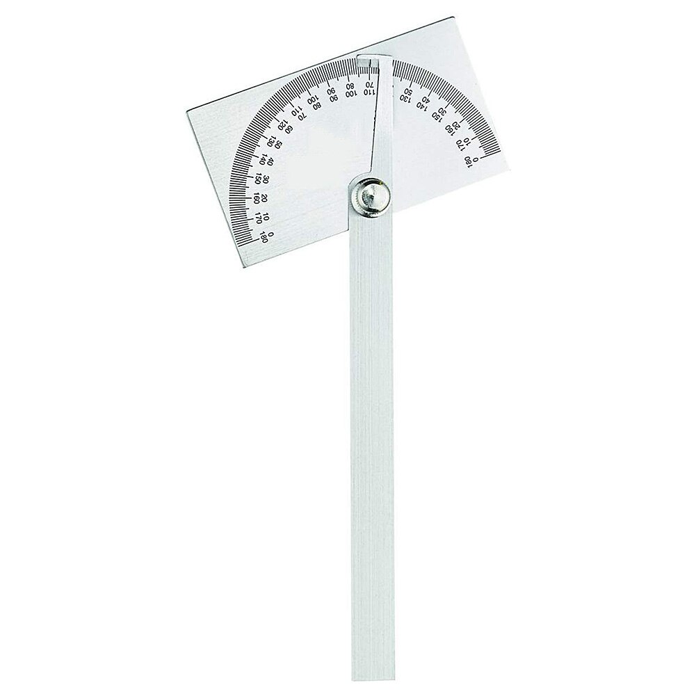 Multifunctional Angle Measuring Ruler Stainless Steel Adjustable Protractor Woodwork Hole Locator Measuring Tool